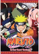 Naruto TV Series Perfect Uncut Version DVD Part 1 (1-25) English