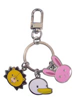 Bleach Metal Charms Keychain: KON, YUKI, & CHAPPY