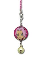 Naruto Shippuden Cell Phone Charm: SAKURA SD W/ BELL