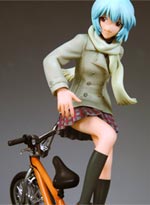 Neon Genesis Evangelion 1/12 Scale Pre-Painted PVC Statue Rei Ayanami BMX Trick Version [Kotobukiya Figure]