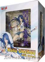 Ikki Tousen (Battle Vixens) 6\" Kanu Unchou with Sword 1/6 Scale PVC Figure