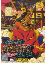 Naruto Shippuden DVD Vol. 380-383 (Japanese Version)