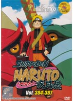 Naruto Shippuden DVD Vol. 384-387 (Japanese Version)