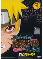 Naruto Shippuden DVD Vol. 448-451 (Japanese Version) - Anime