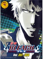 Bleach DVD Vol. 351-354 (Japanese Version) - Anime