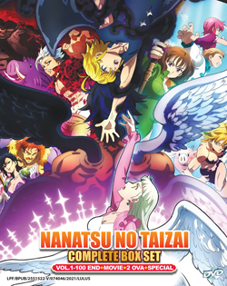 Nanatsu no Taizai Season 1-5 (Vol. 1-100 End) + Movie + 2 OVA + Special - *English Dubbed*