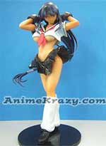 Ikki Tousen 8.5\" Kanu Unchou Story Image PVC Figure EX (Limited 500 releases Black Version)