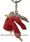 InuYasha 3D Figure Keychain: Inuyasha w/ Tetsusauga Sword in Action