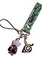 Naruto Cell Phone Strap with Charm: Kakashi